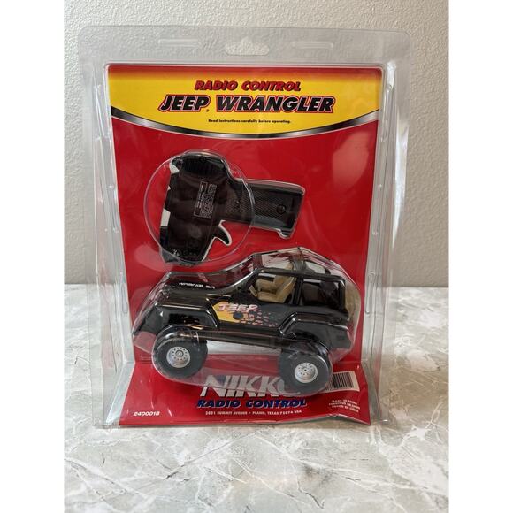Nikko Jeep Wrangler 1:24 Scale‎ Radio Control RC Truck 49Mhz NEW Vintage - Picture 4 of 7